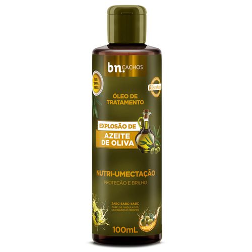 Óleo de Umectação Explosão de Azeite de Oliva 100ml | bn.Cachos Óleo de Umectação Explosão de Azeite de Oliva 100ml | bn.Cachos